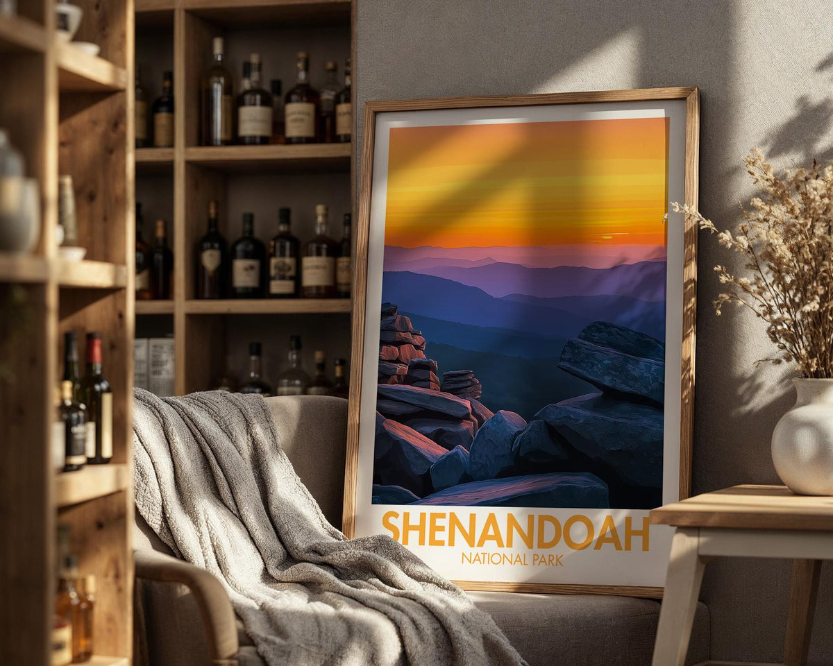 Shenandoah National Park Poster - WanderWall