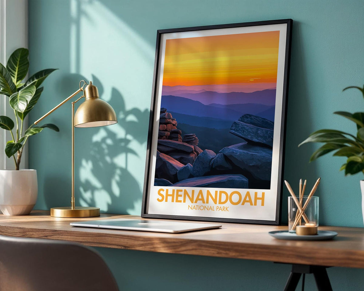 Shenandoah National Park Poster - WanderWall
