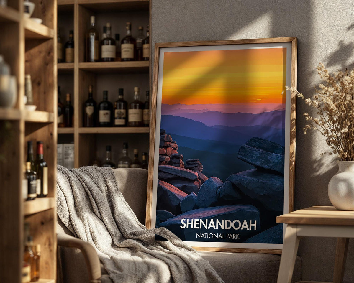 Shenandoah National Park Poster - WanderWall