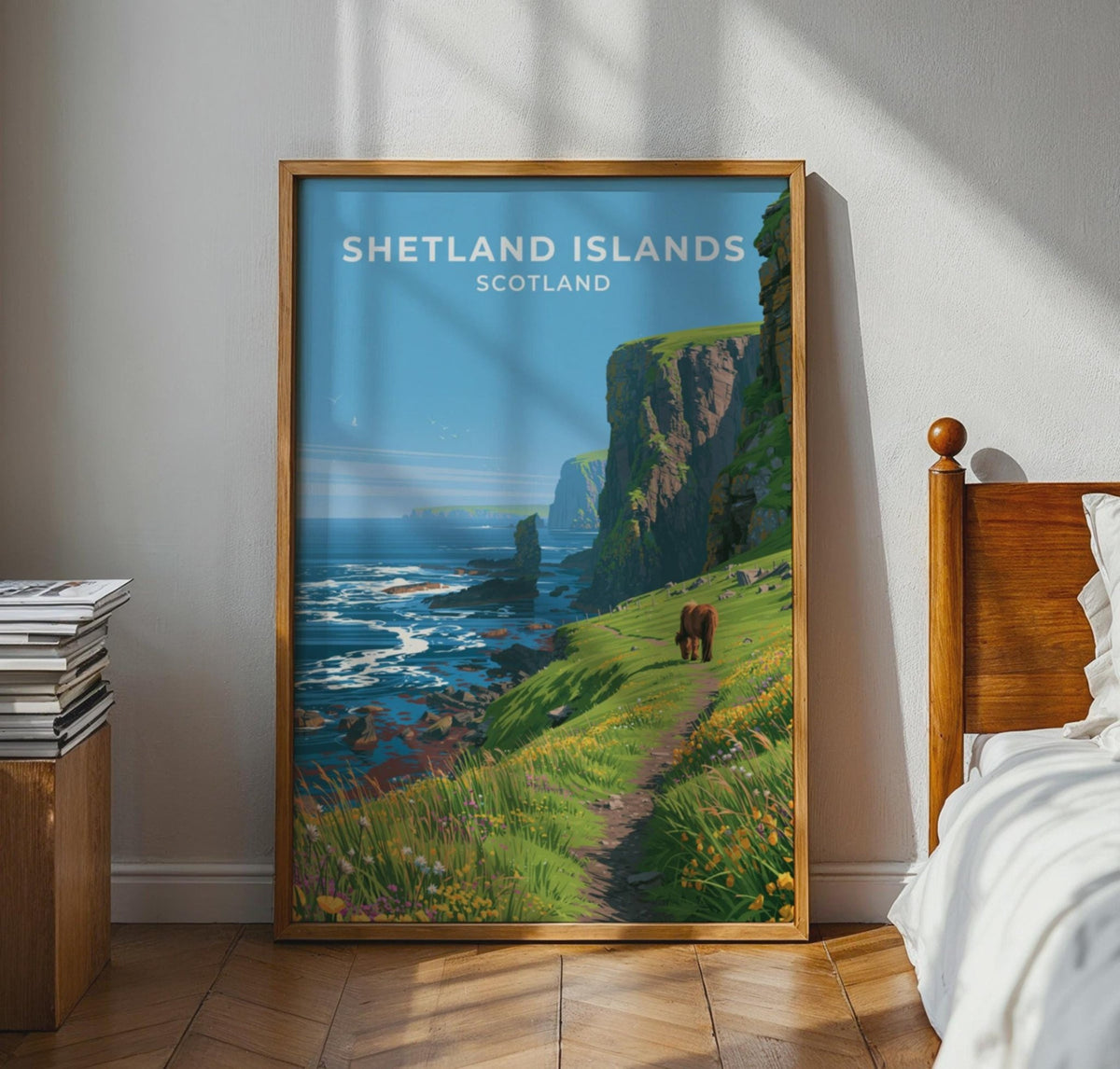 Shetland Islands Poster - WanderWall