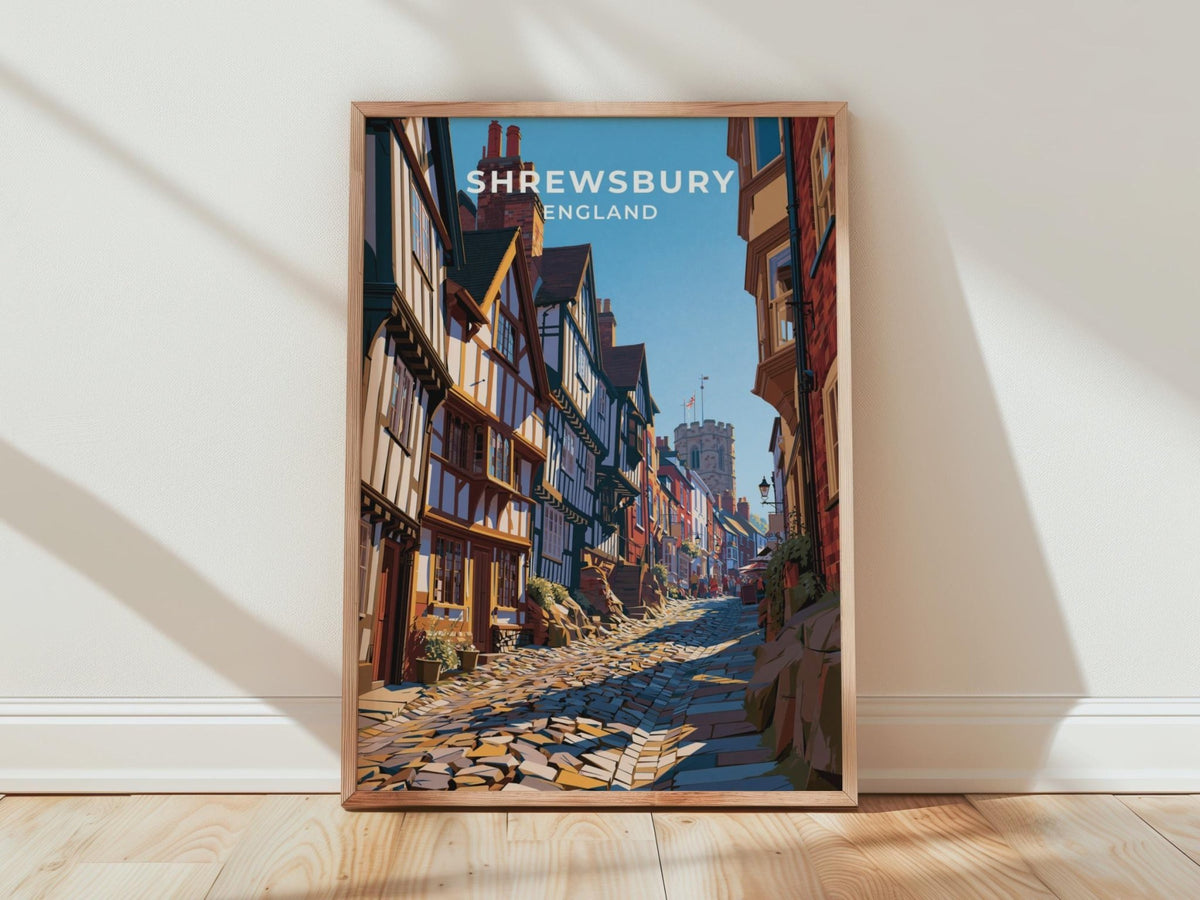 Shrewsbury Poster - WanderWall
