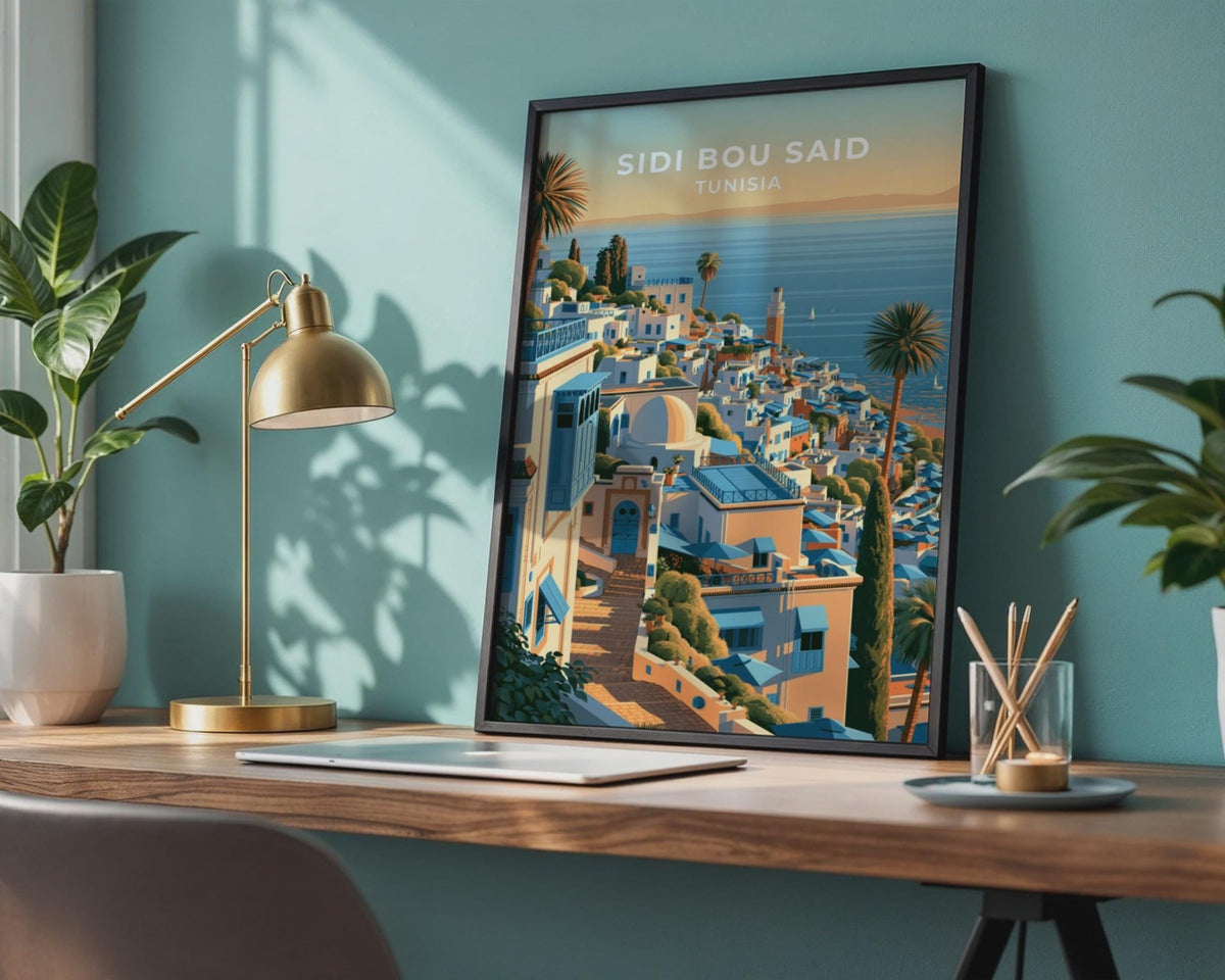 Sidi Bou Said Poster - WanderWall