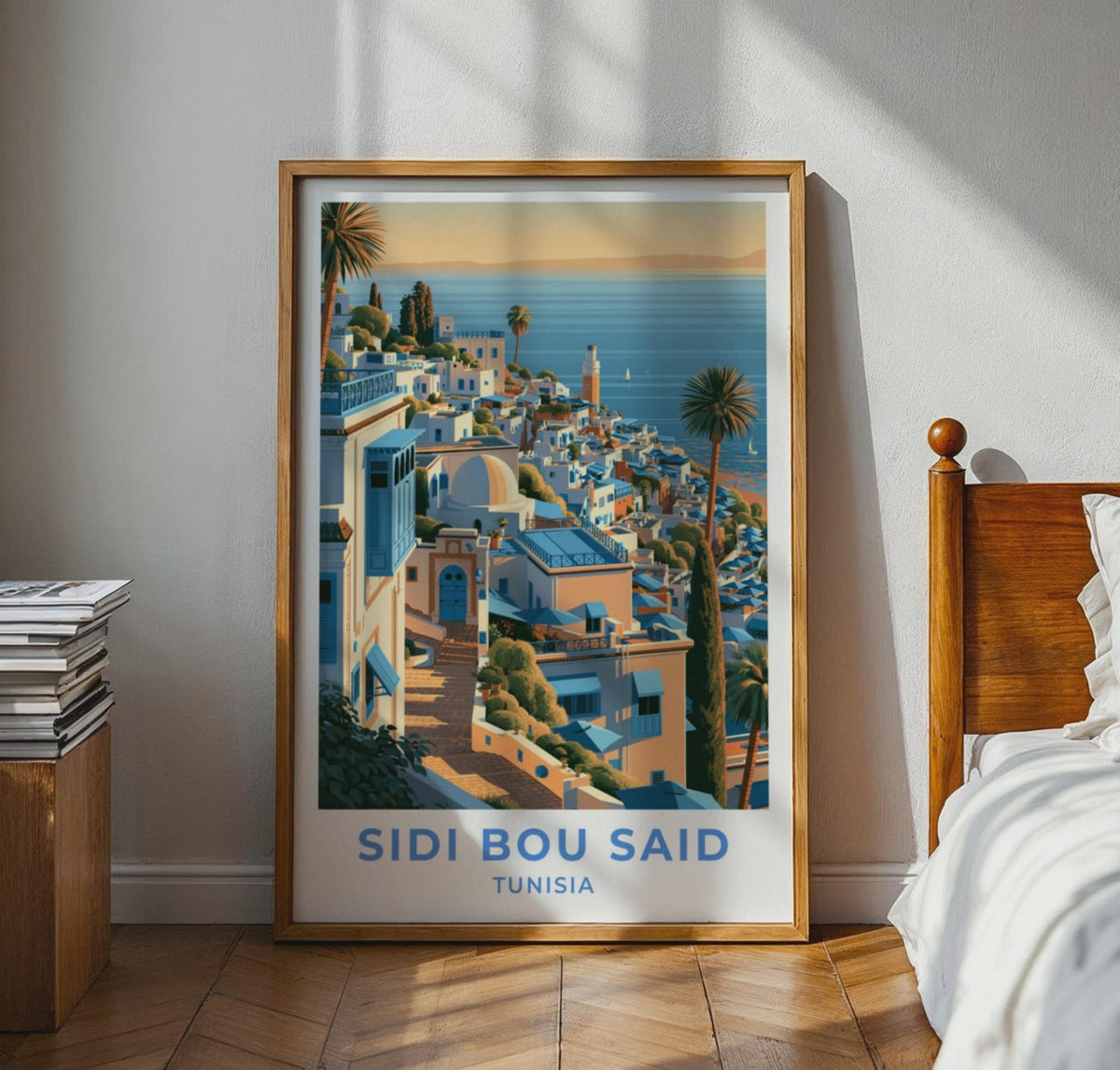 Sidi Bou Said Poster - WanderWall