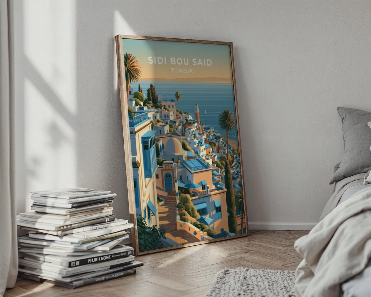 Sidi Bou Said Poster - WanderWall