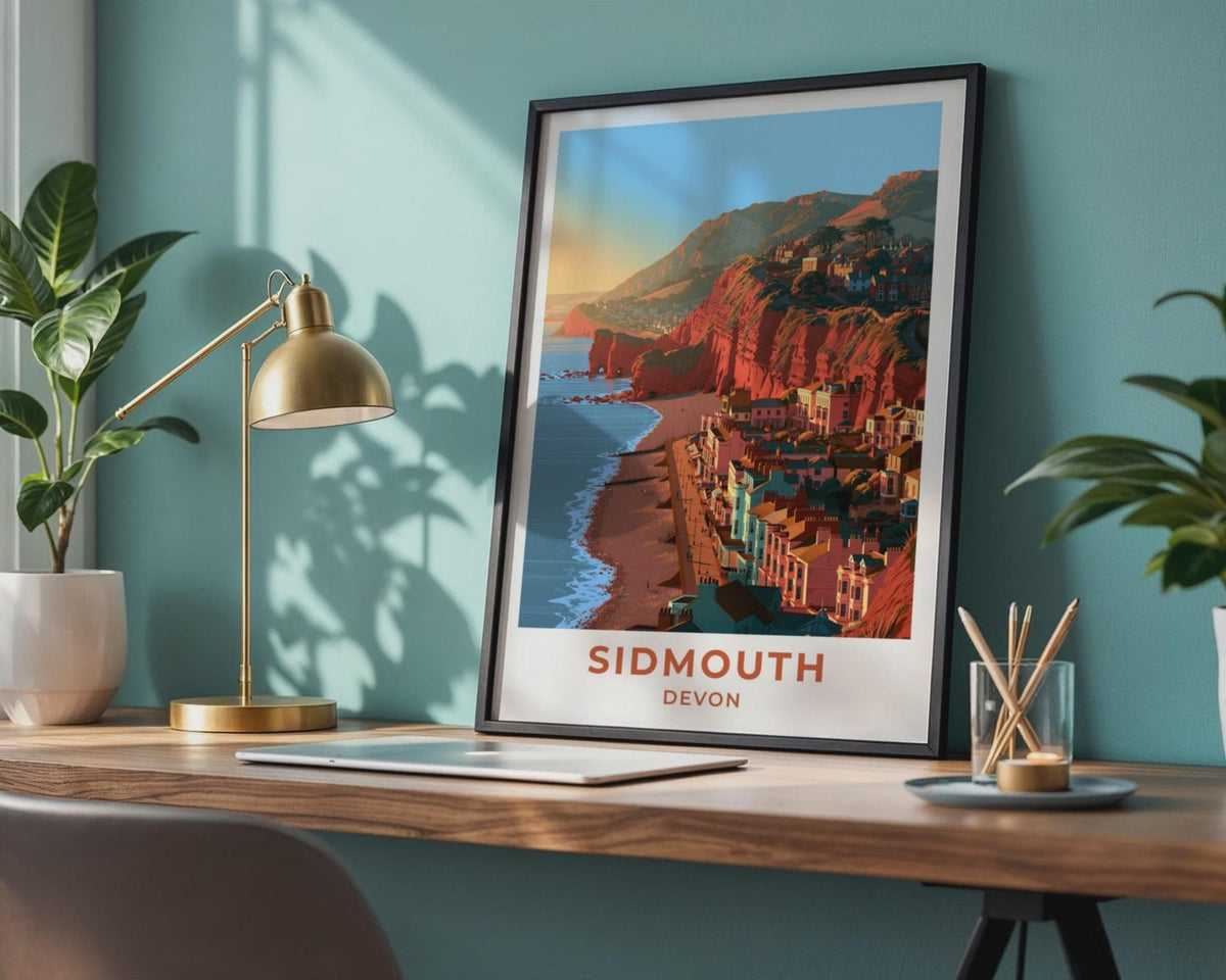 Sidmouth Poster - WanderWall