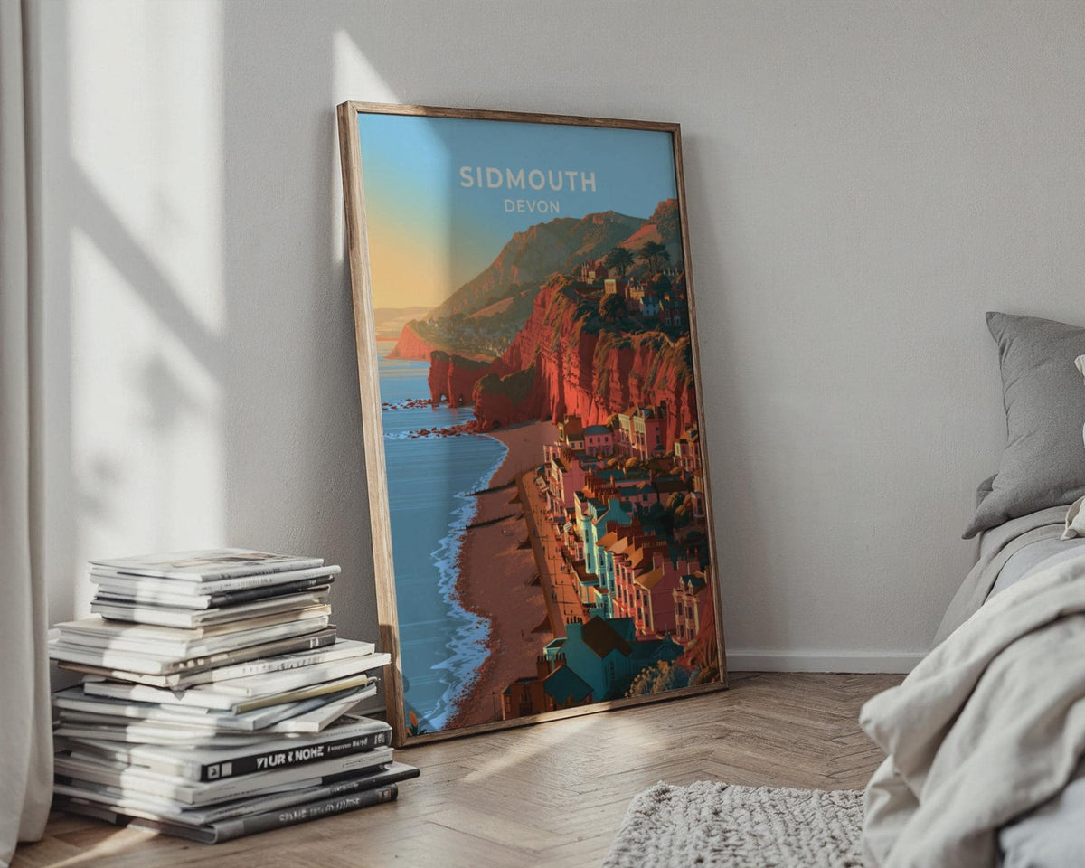 Sidmouth Poster - WanderWall