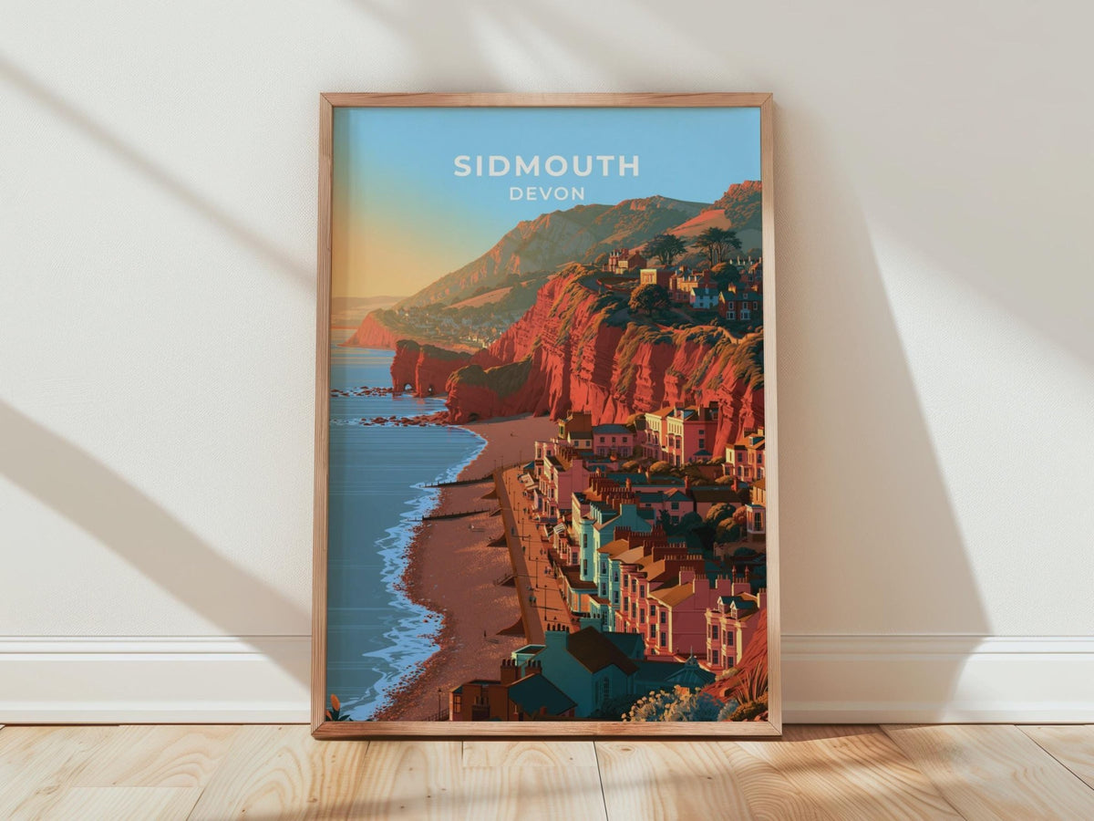 Sidmouth Poster - WanderWall