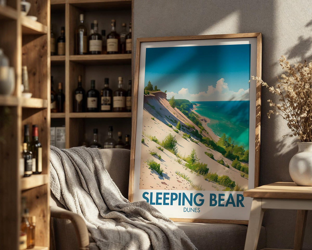 Sleeping Bear Dunes Poster - WanderWall