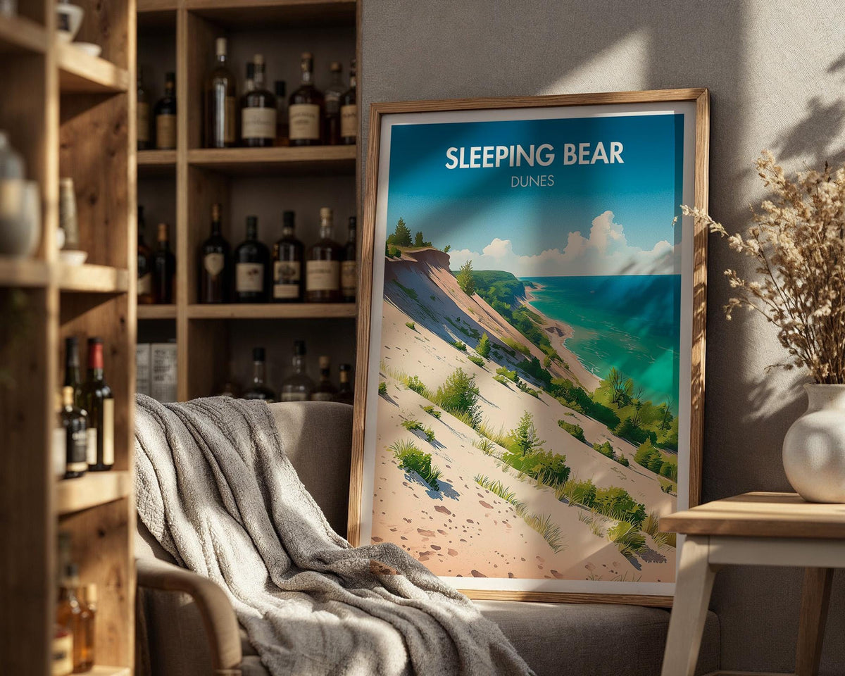 Sleeping Bear Dunes Poster - WanderWall