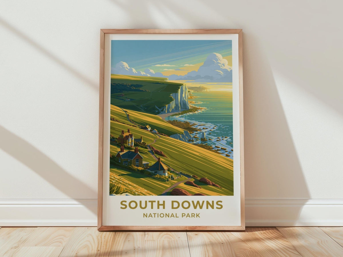 South Downs Poster - WanderWall