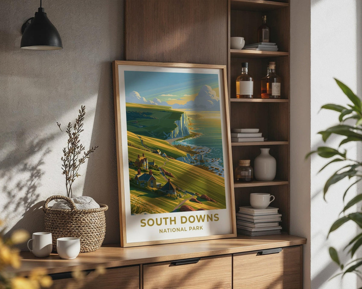South Downs Poster - WanderWall