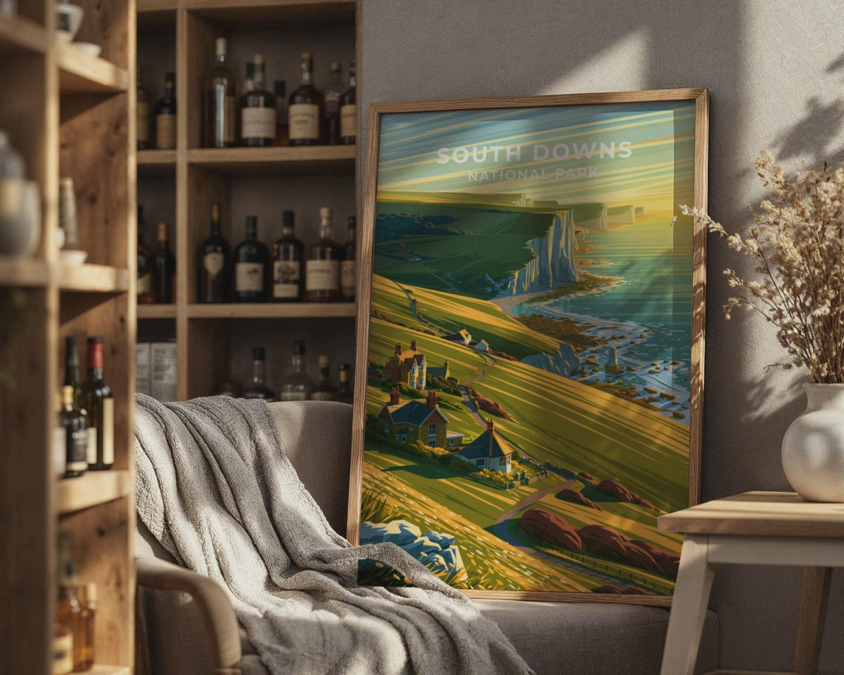 South Downs Poster - WanderWall