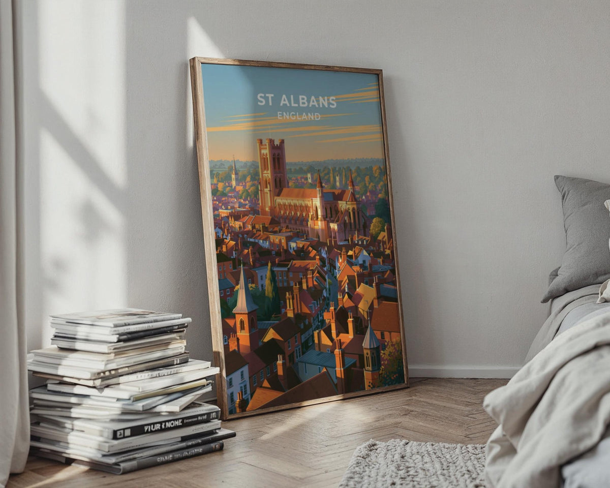 St Albans Poster - WanderWall