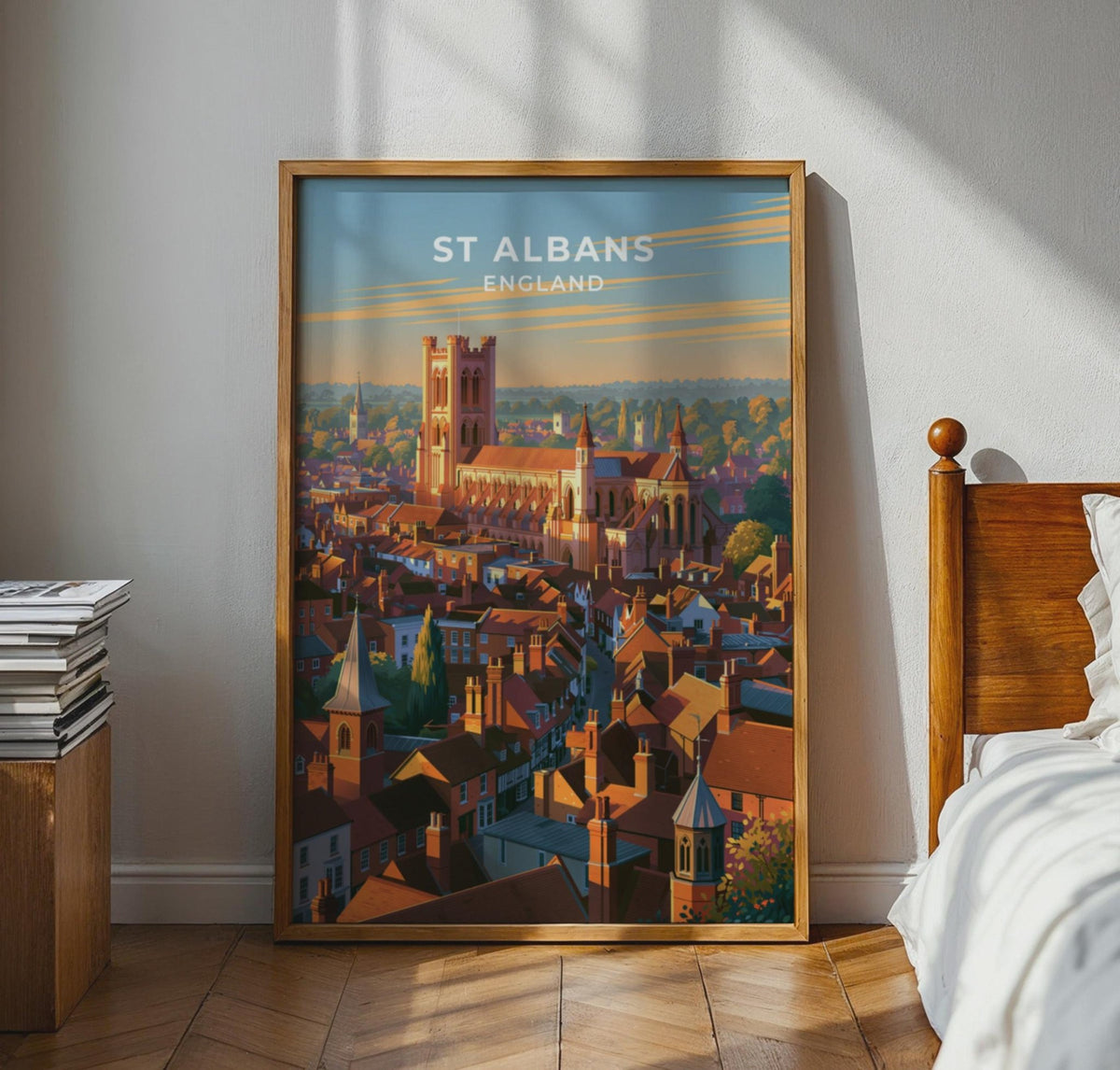 St Albans Poster - WanderWall