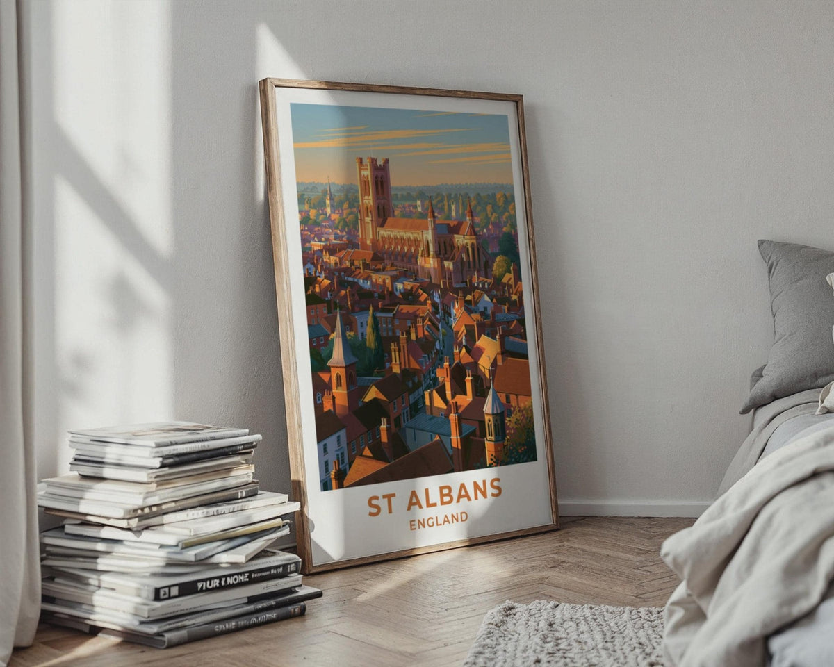 St Albans Poster - WanderWall