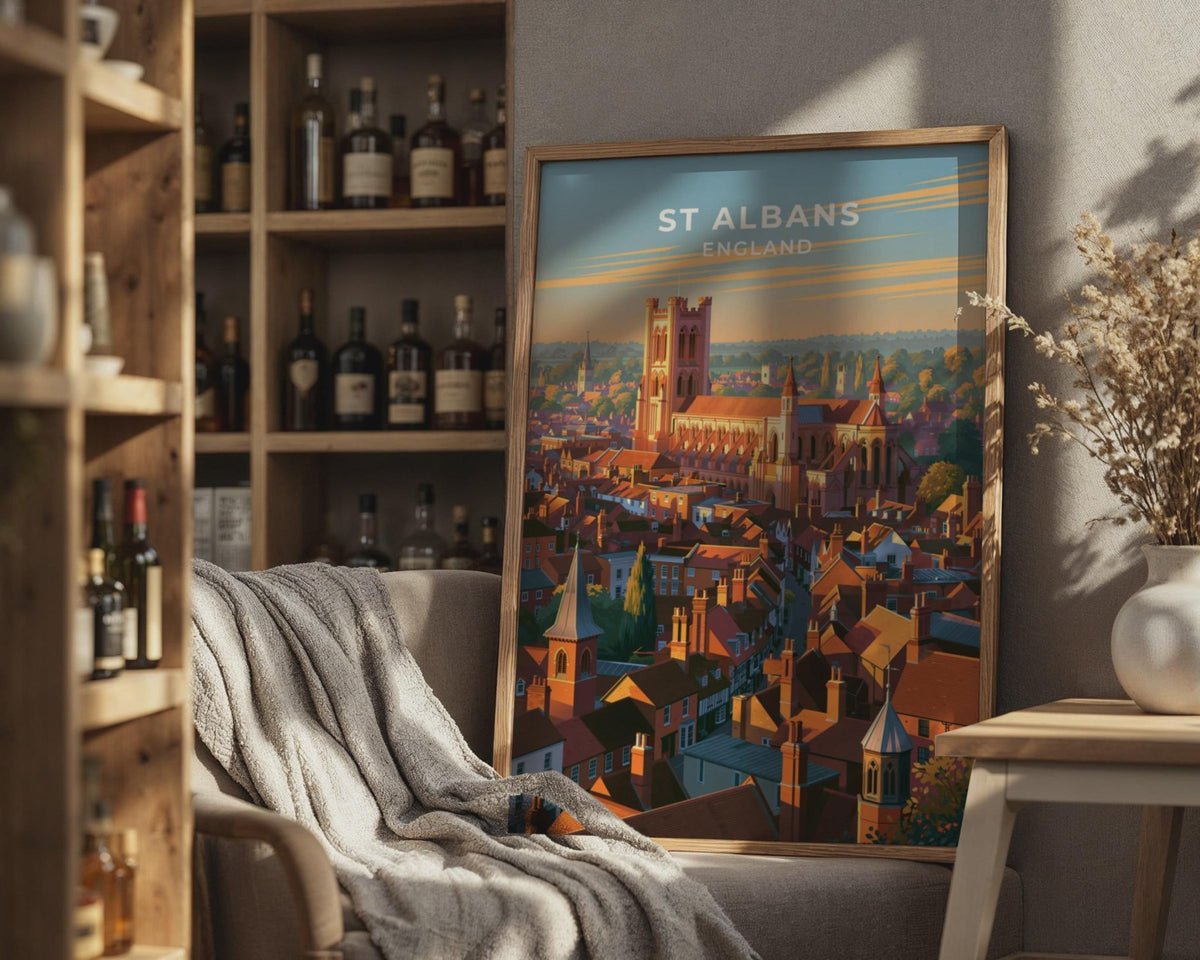 St Albans Poster - WanderWall