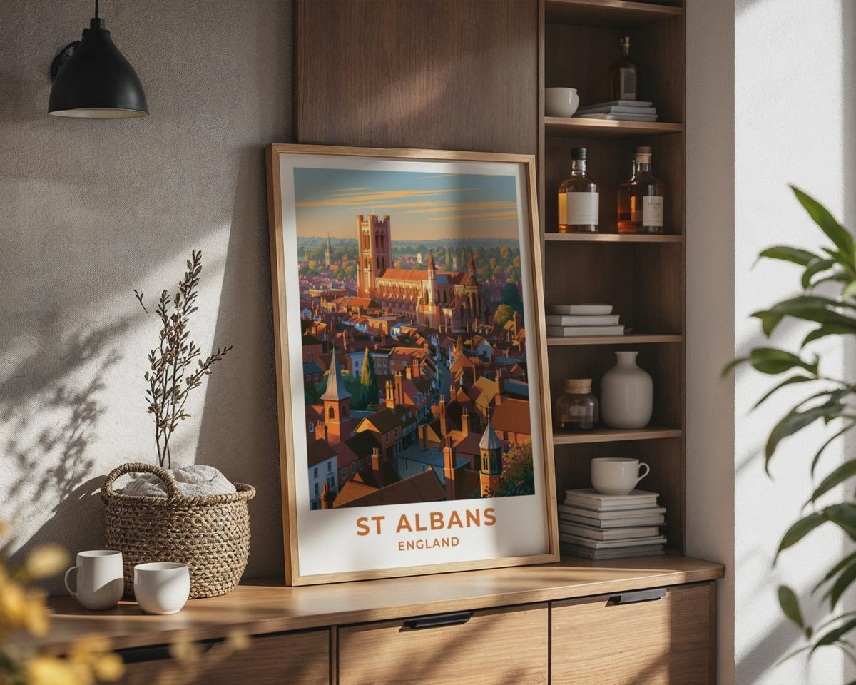 St Albans Poster - WanderWall