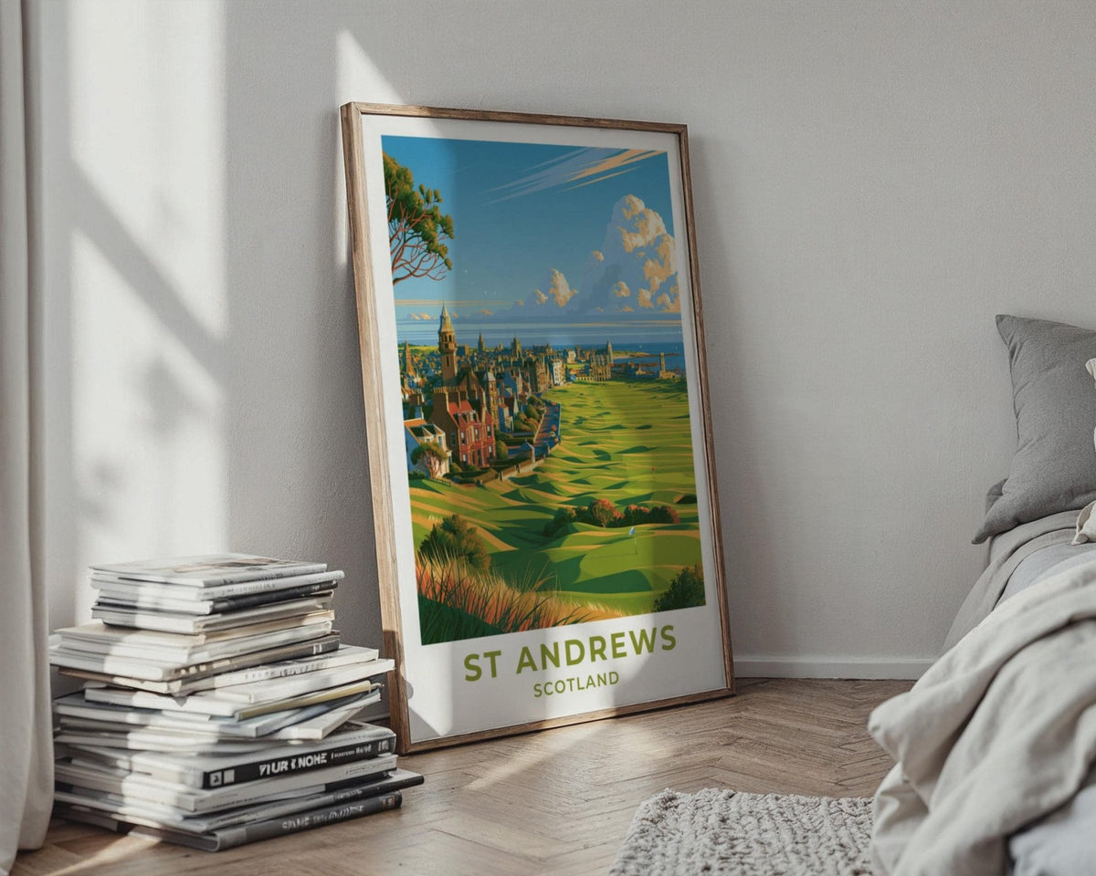 St Andrews Poster - WanderWall