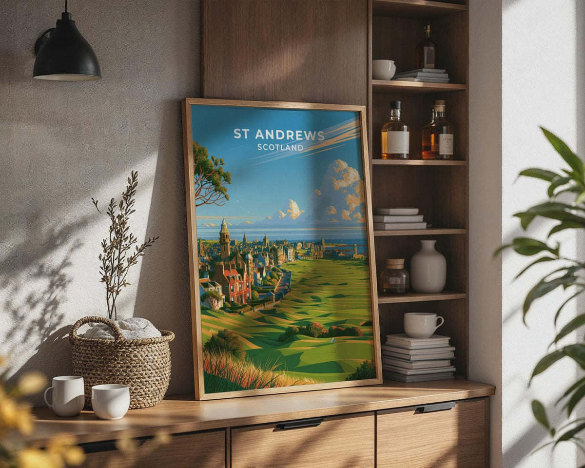 St Andrews Poster - WanderWall