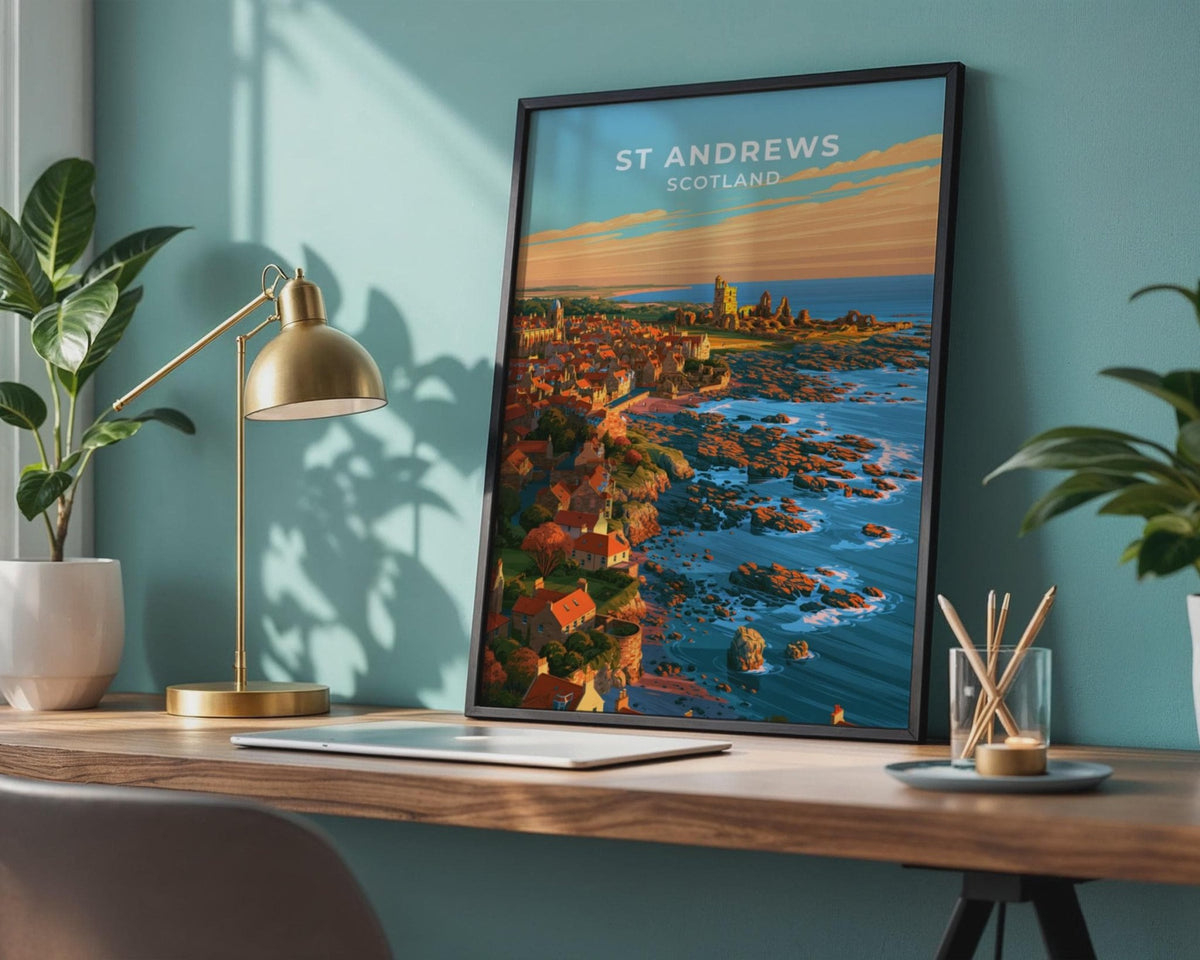 St Andrews Poster - WanderWall
