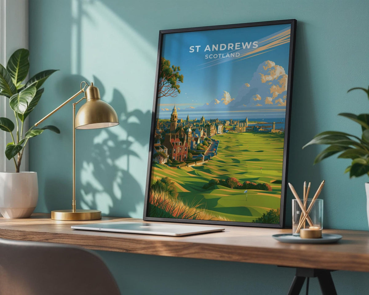 St Andrews Poster - WanderWall