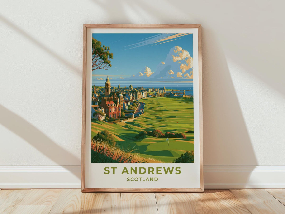 St Andrews Poster - WanderWall