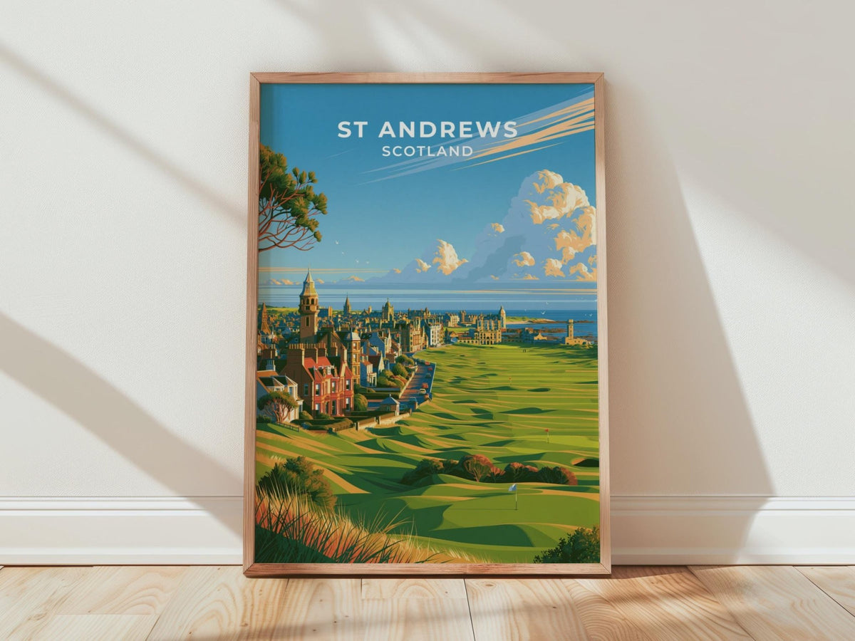 St Andrews Poster - WanderWall