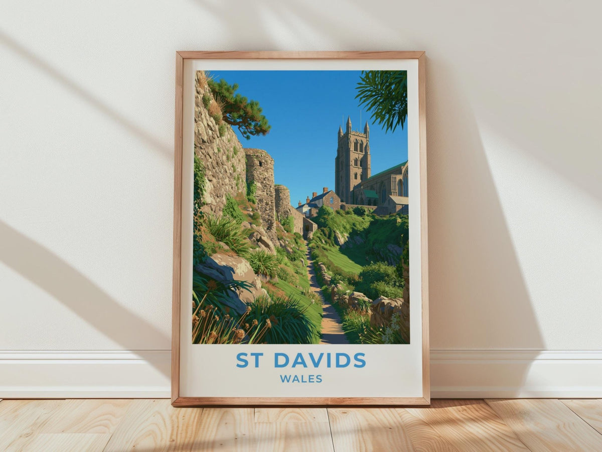 St Davids Cathedral Poster - WanderWall