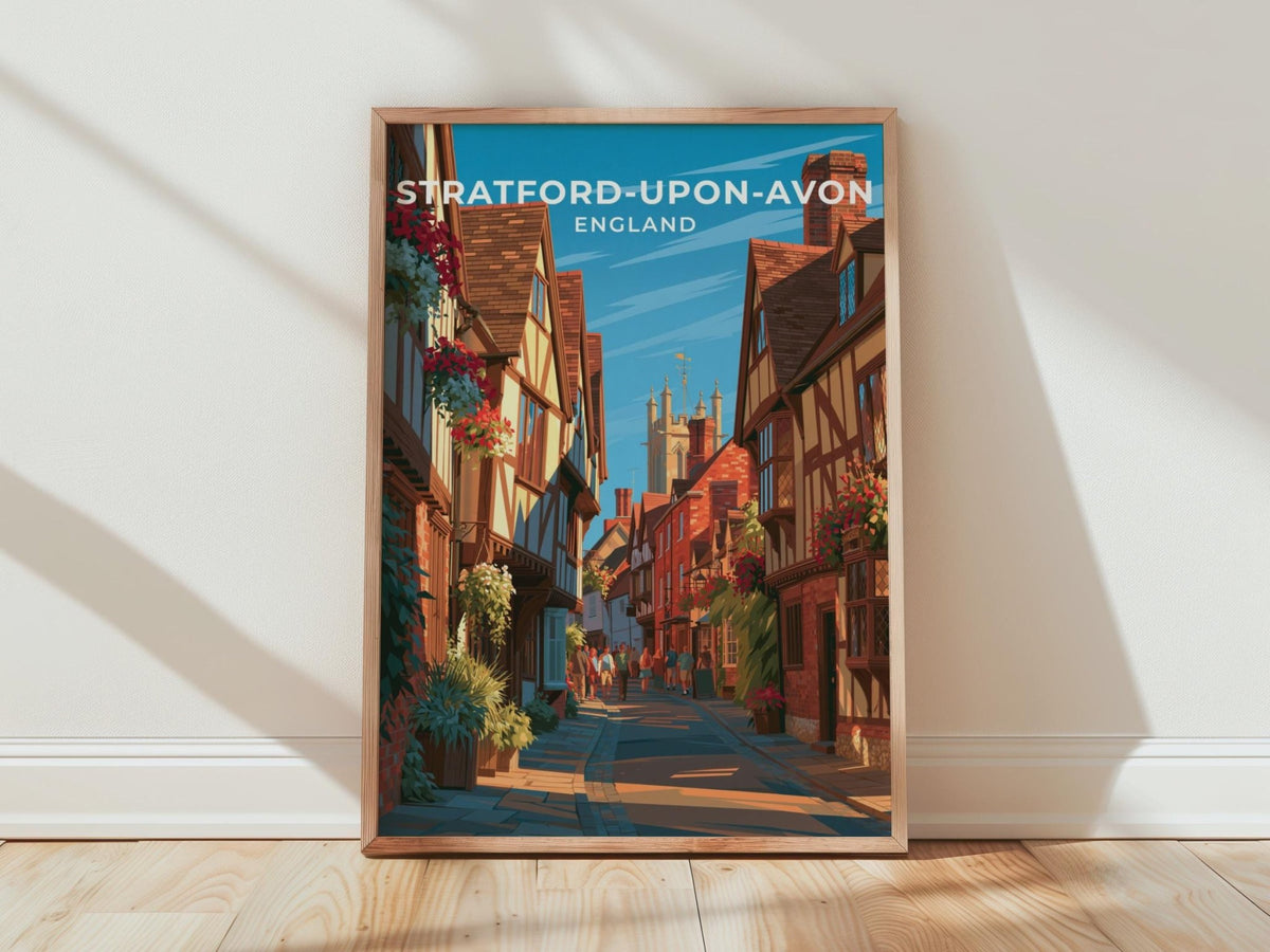Stratford-upon-Avon Poster - WanderWall