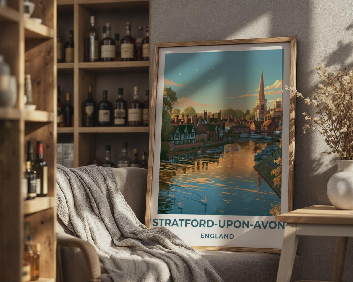 Stratford-upon-Avon Poster - WanderWall