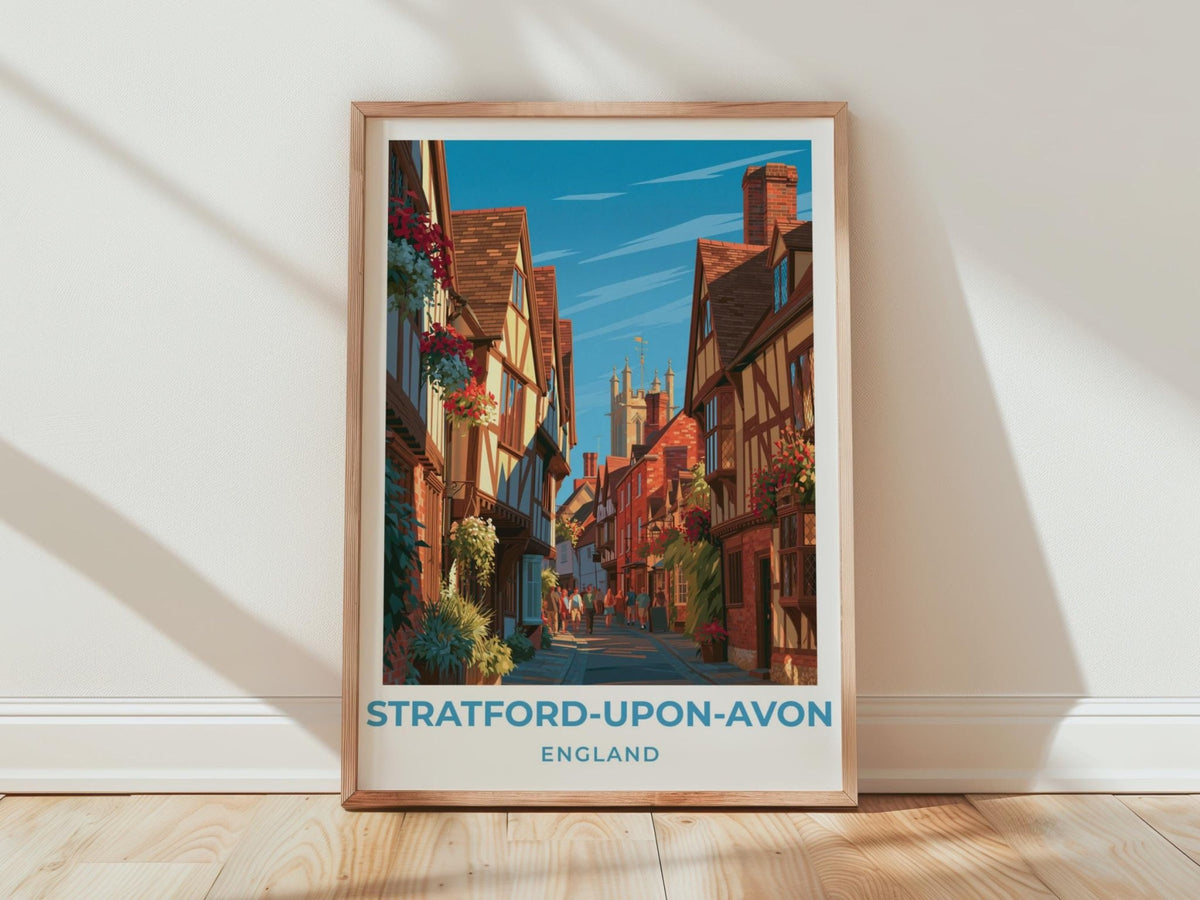 Stratford-upon-Avon Poster - WanderWall