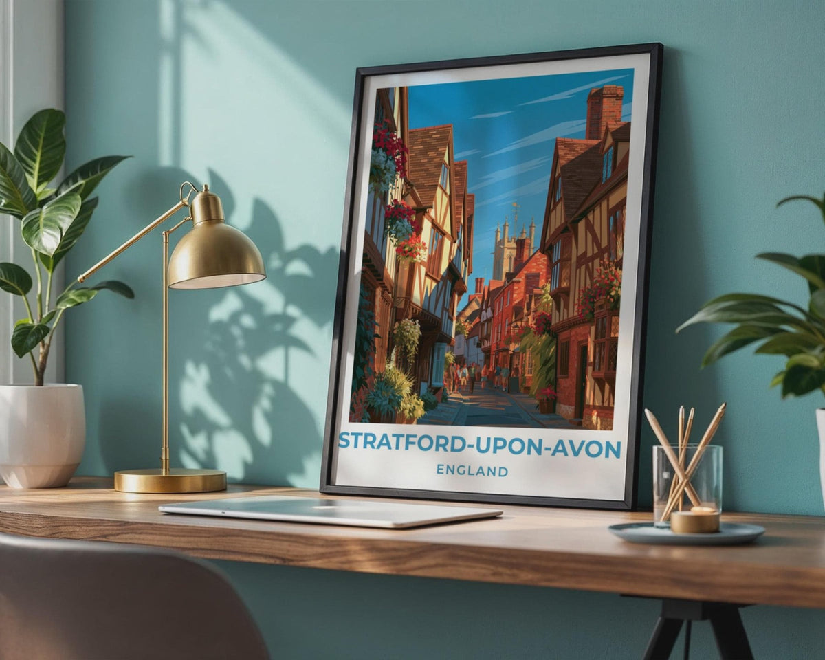 Stratford-upon-Avon Poster - WanderWall