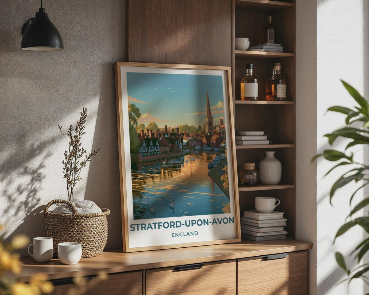 Stratford-upon-Avon Poster - WanderWall