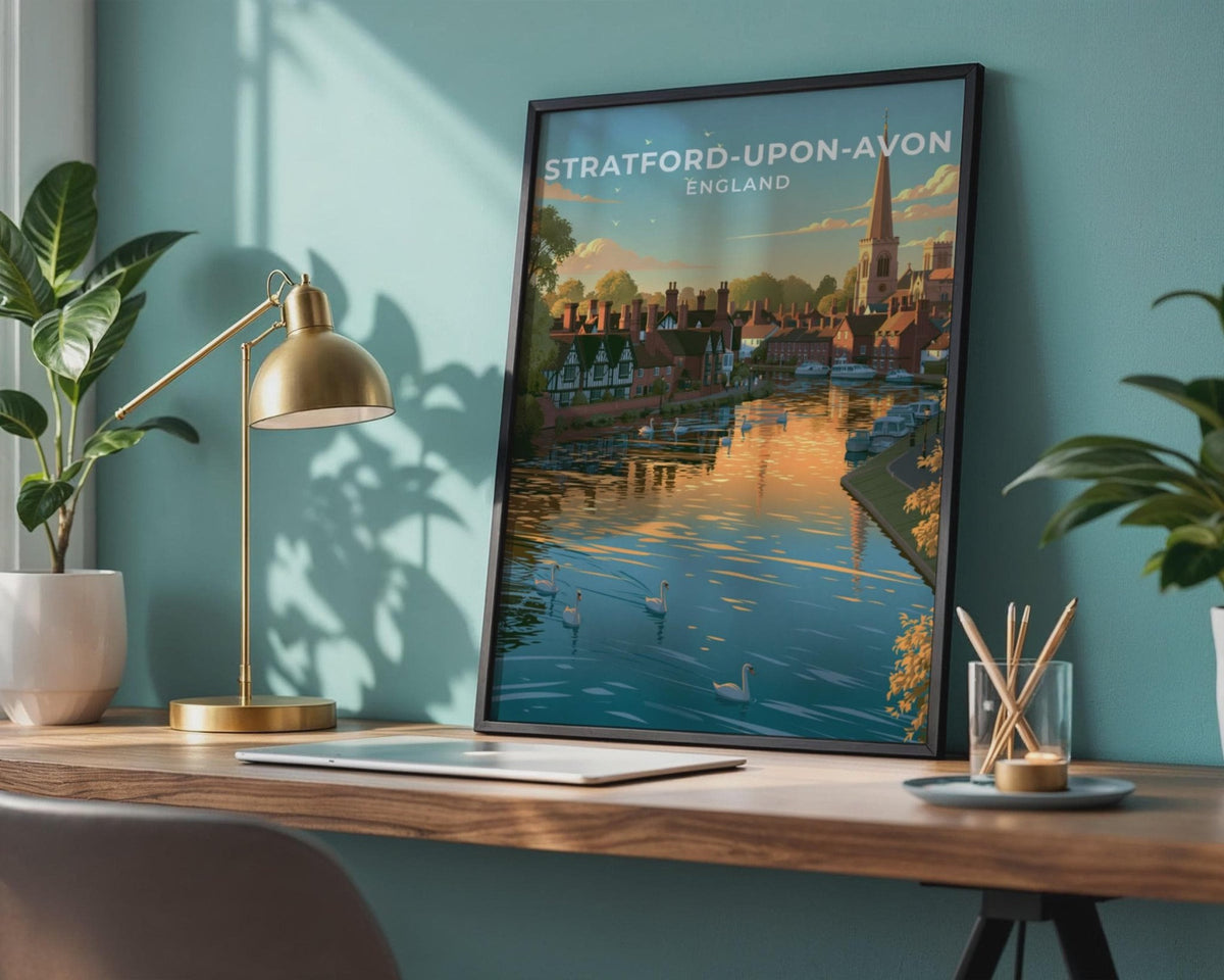 Stratford-upon-Avon Poster - WanderWall