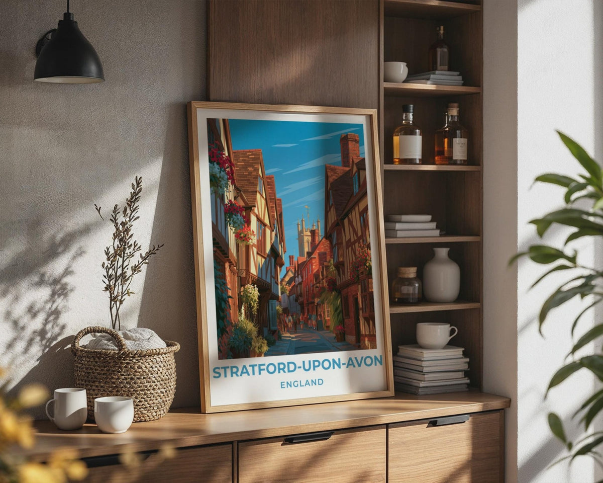 Stratford-upon-Avon Poster - WanderWall