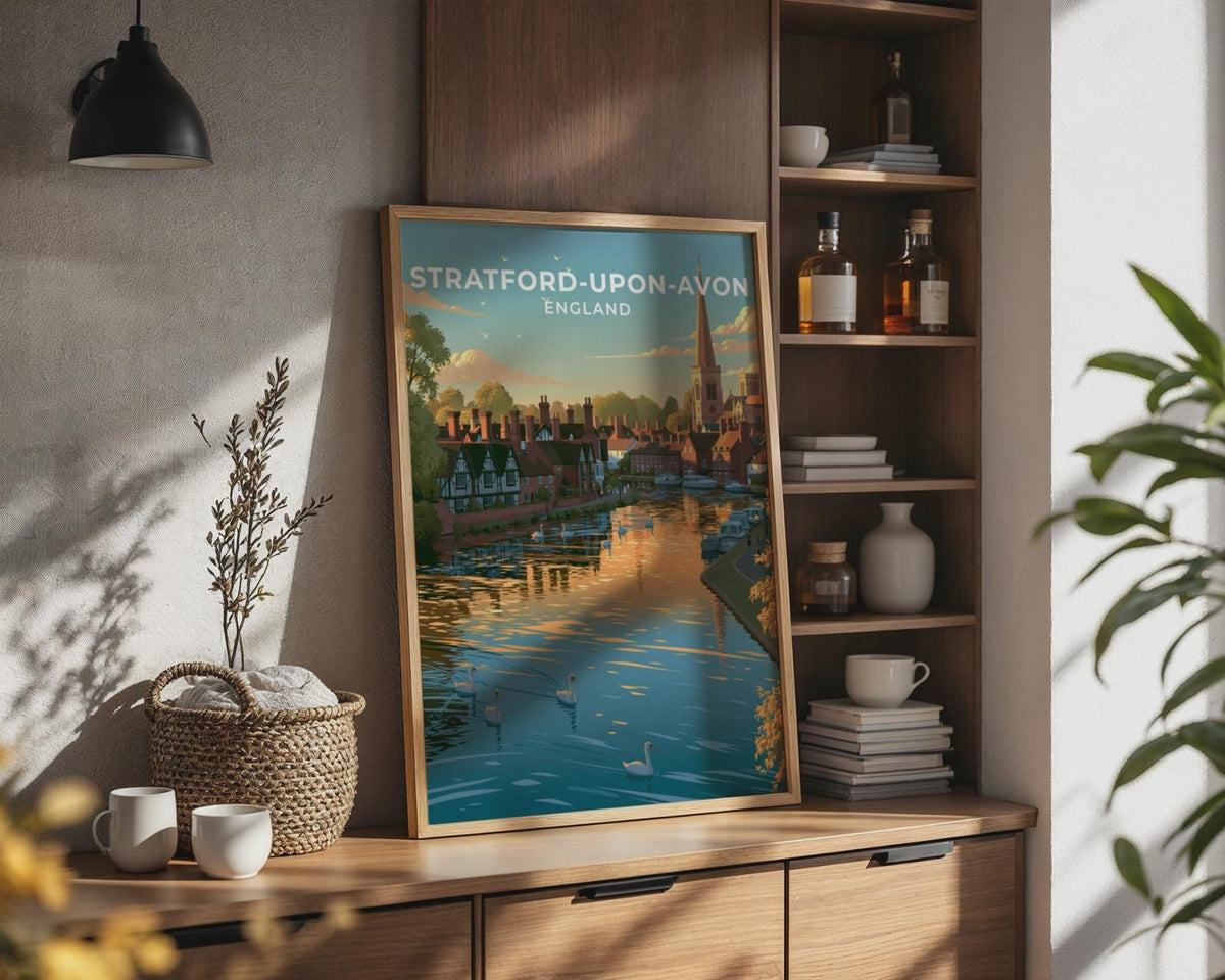 Stratford-upon-Avon Poster - WanderWall