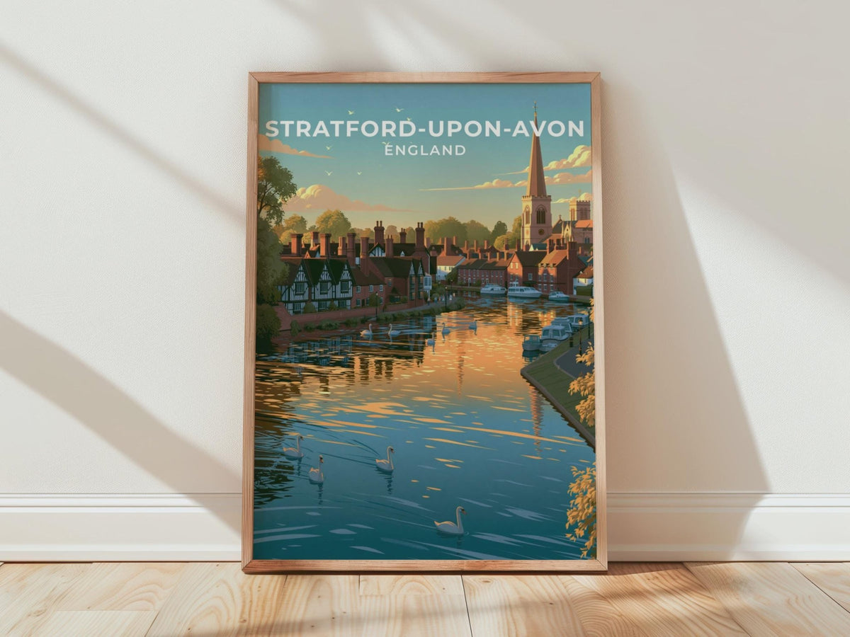 Stratford-upon-Avon Poster - WanderWall