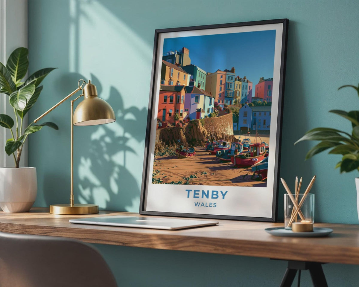 Tenby Poster - WanderWall