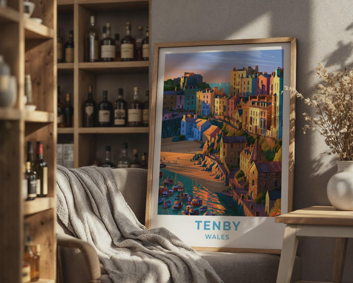 Tenby Poster - WanderWall