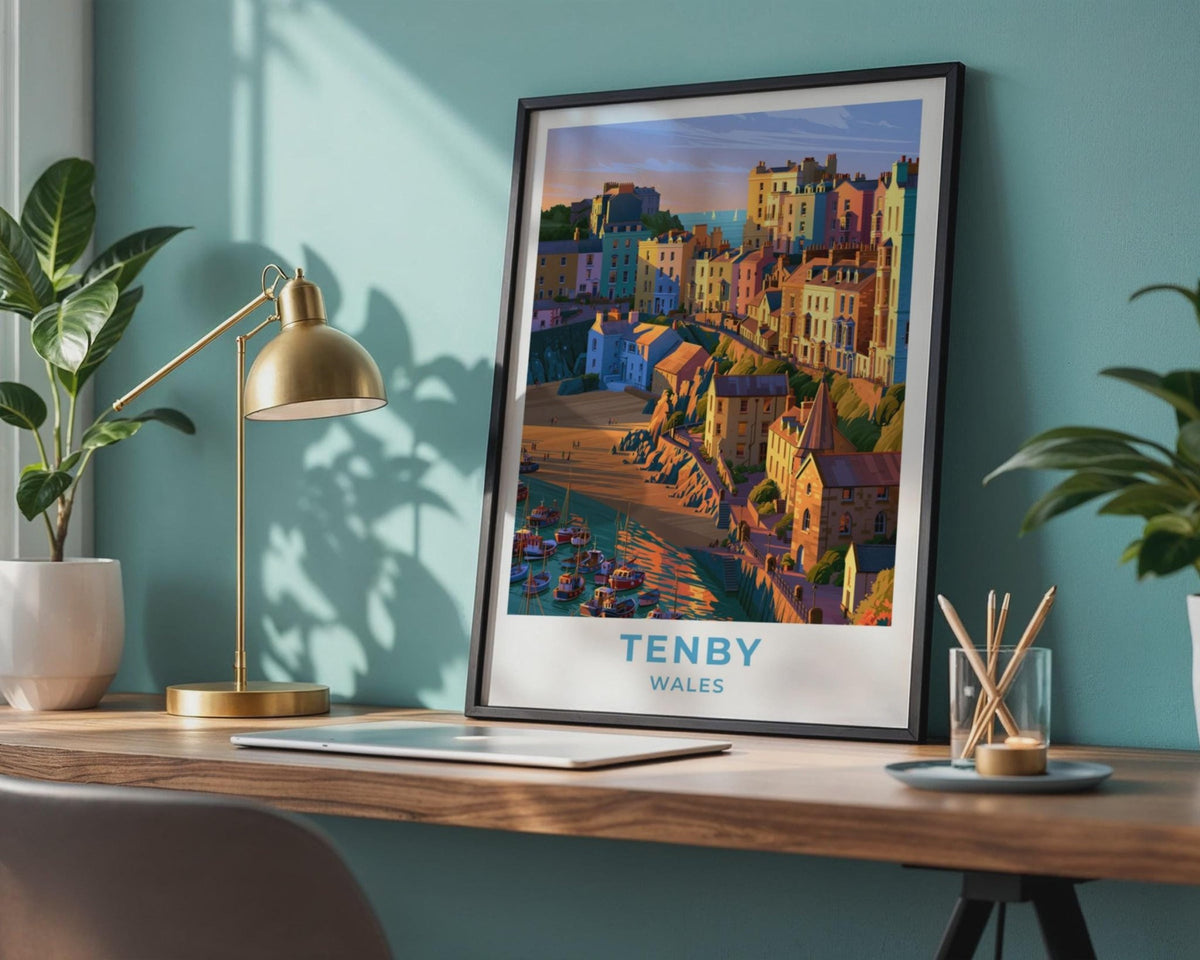 Tenby Poster - WanderWall