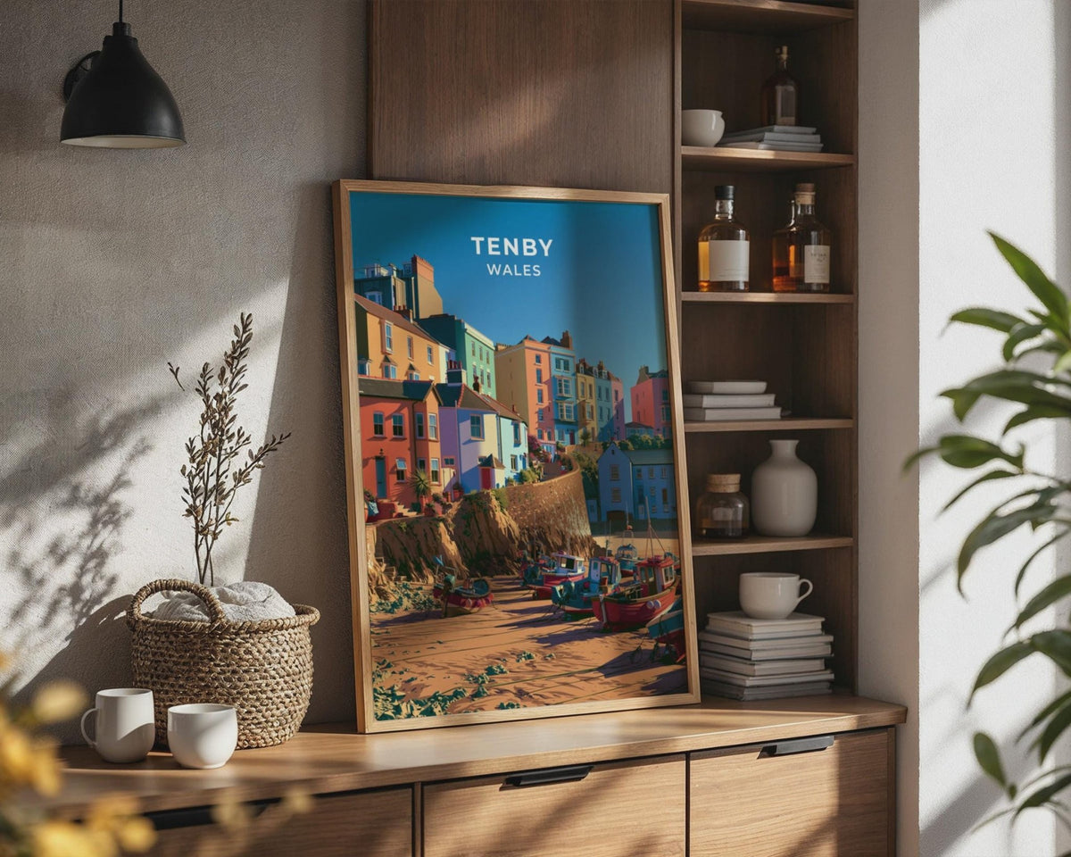 Tenby Poster - WanderWall