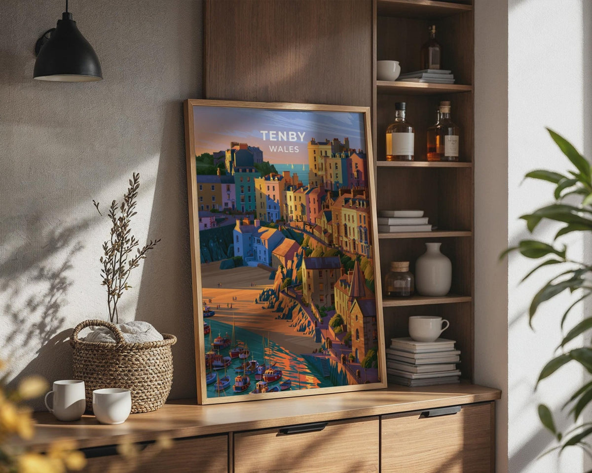 Tenby Poster - WanderWall