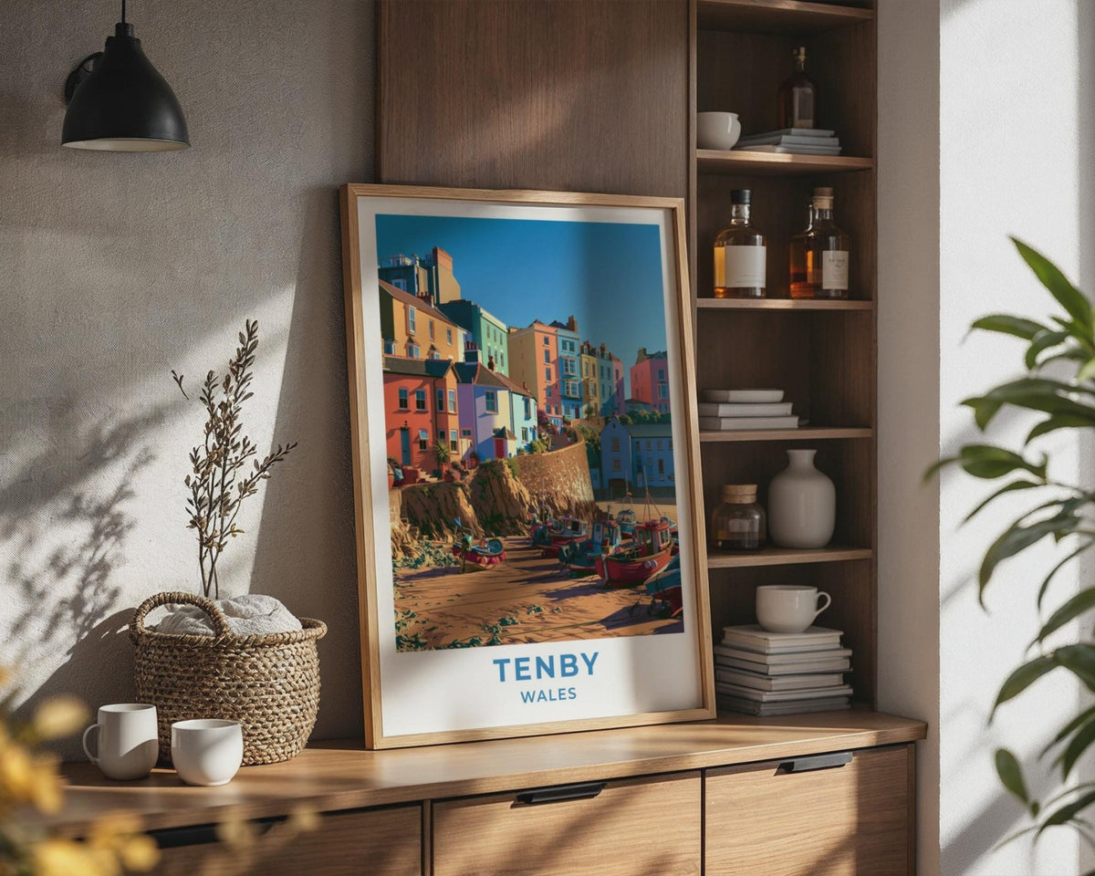 Tenby Poster - WanderWall