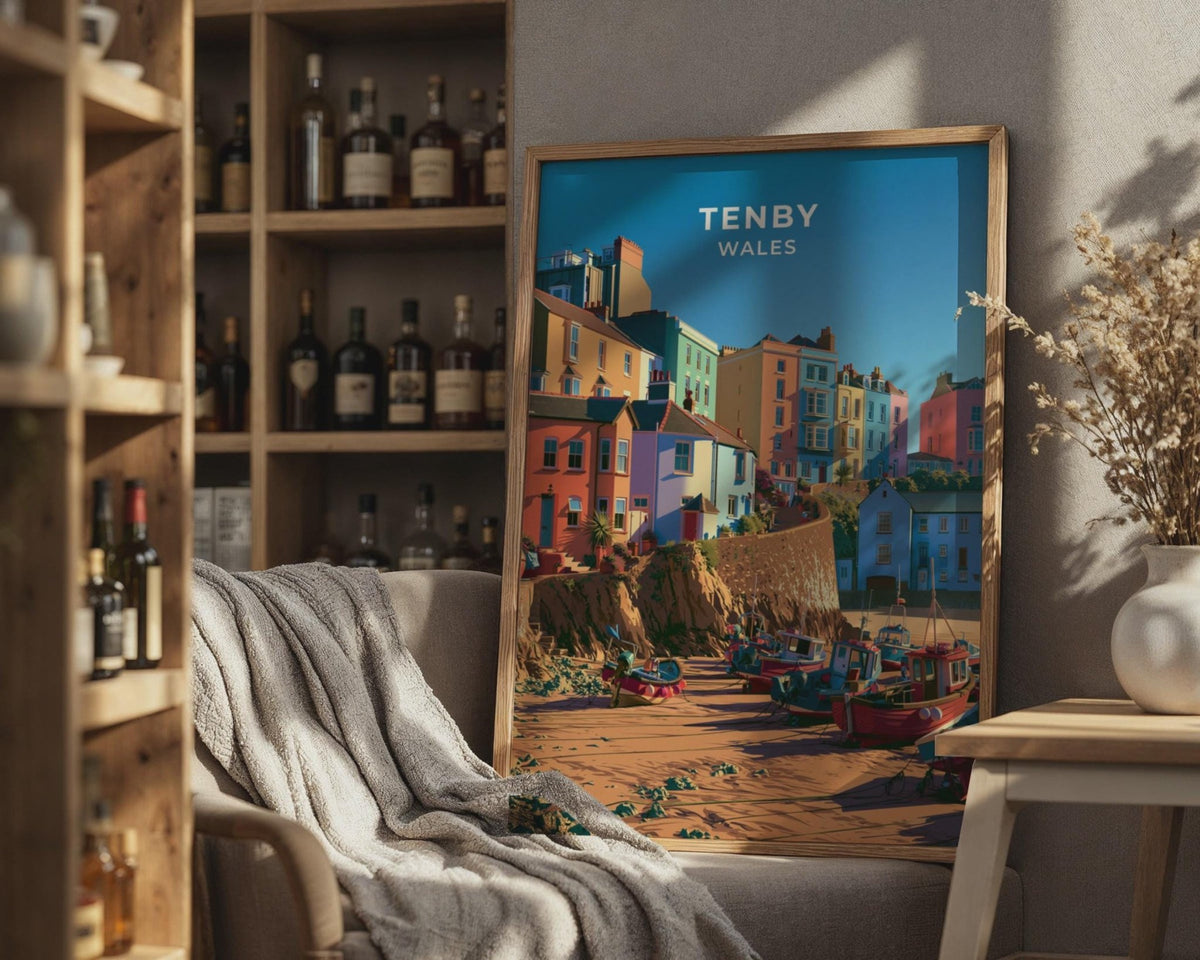 Tenby Poster - WanderWall