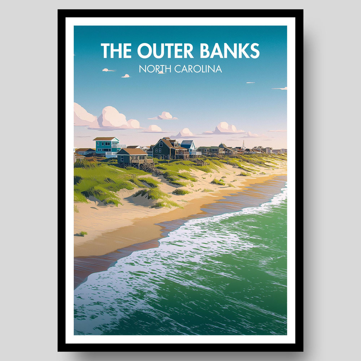 The Outer Banks Poster - WanderWall