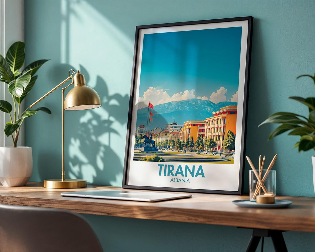 Tirana Poster - WanderWall