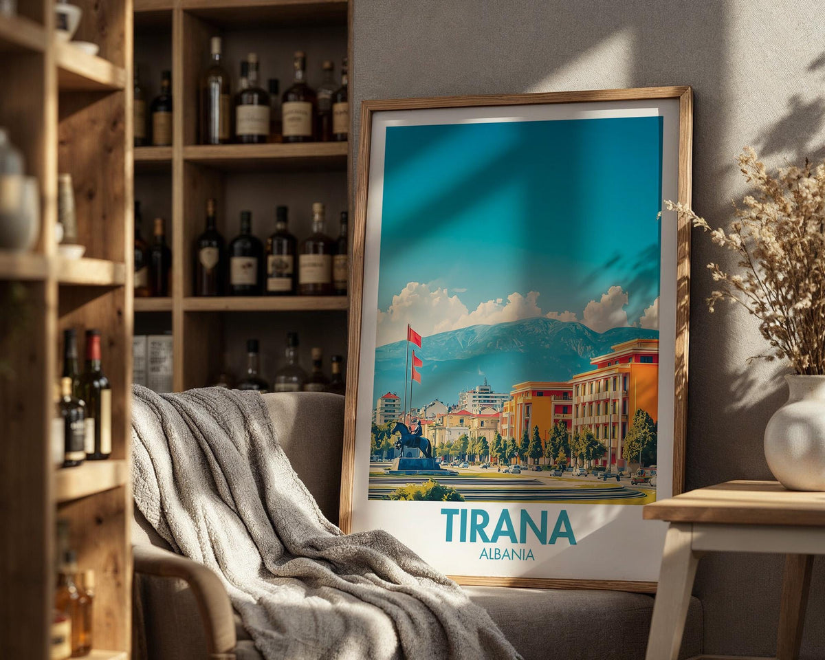 Tirana Poster - WanderWall