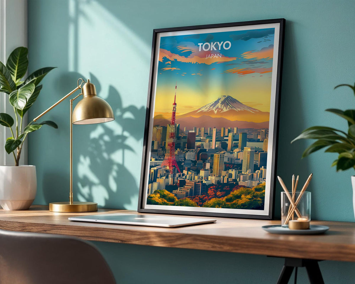 Tokyo Poster - WanderWall