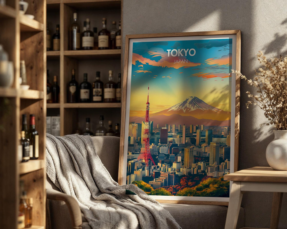 Tokyo Poster - WanderWall