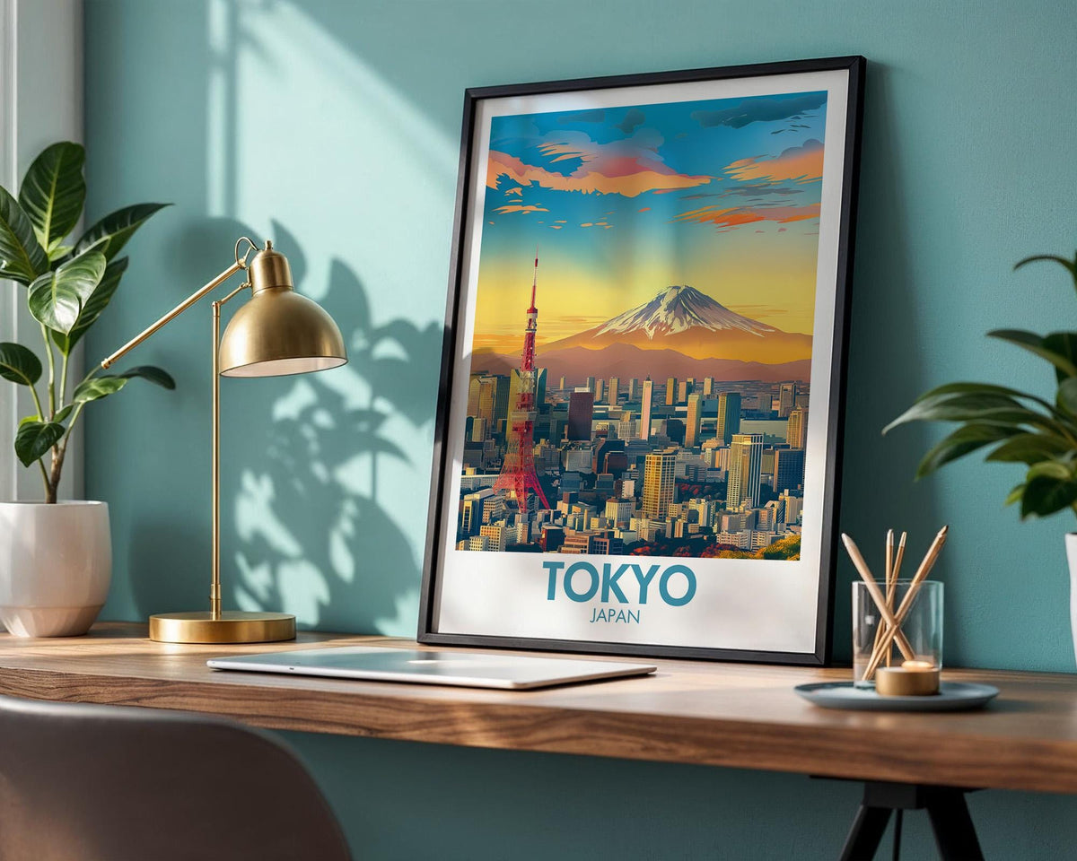 Tokyo Poster - WanderWall